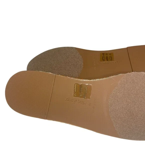 Cinq a Sept Jenna Denim Espadrille Flats European Size 39 / US 8.5 NWOT - Picture 10 of 10